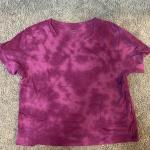 Athleta cropped workout tee